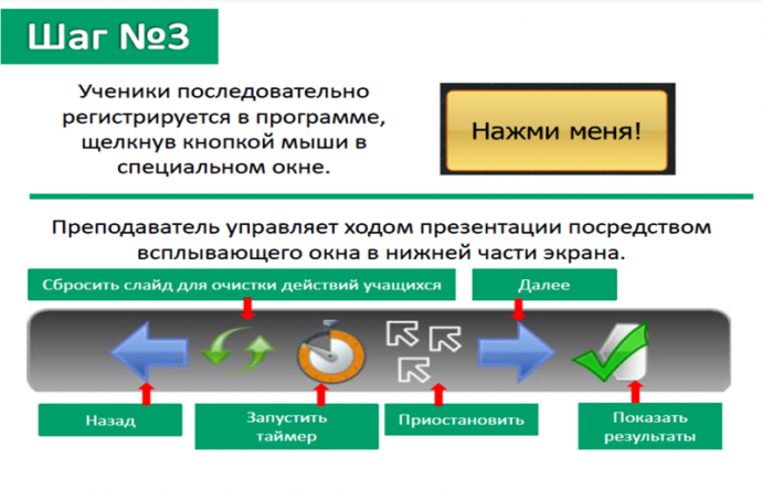 Запуск интерактивной презентации 3