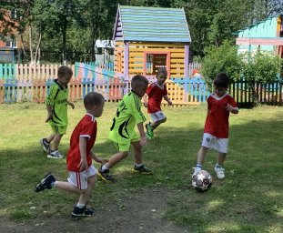 Спортивные игры на улице